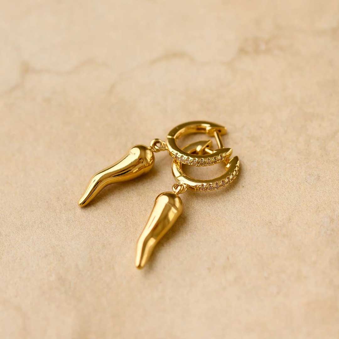 Oro Earrings | Gold