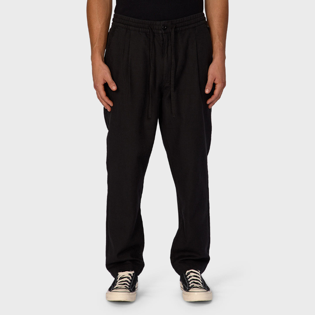The Mallorca Pant | OD Black - supplier view 1