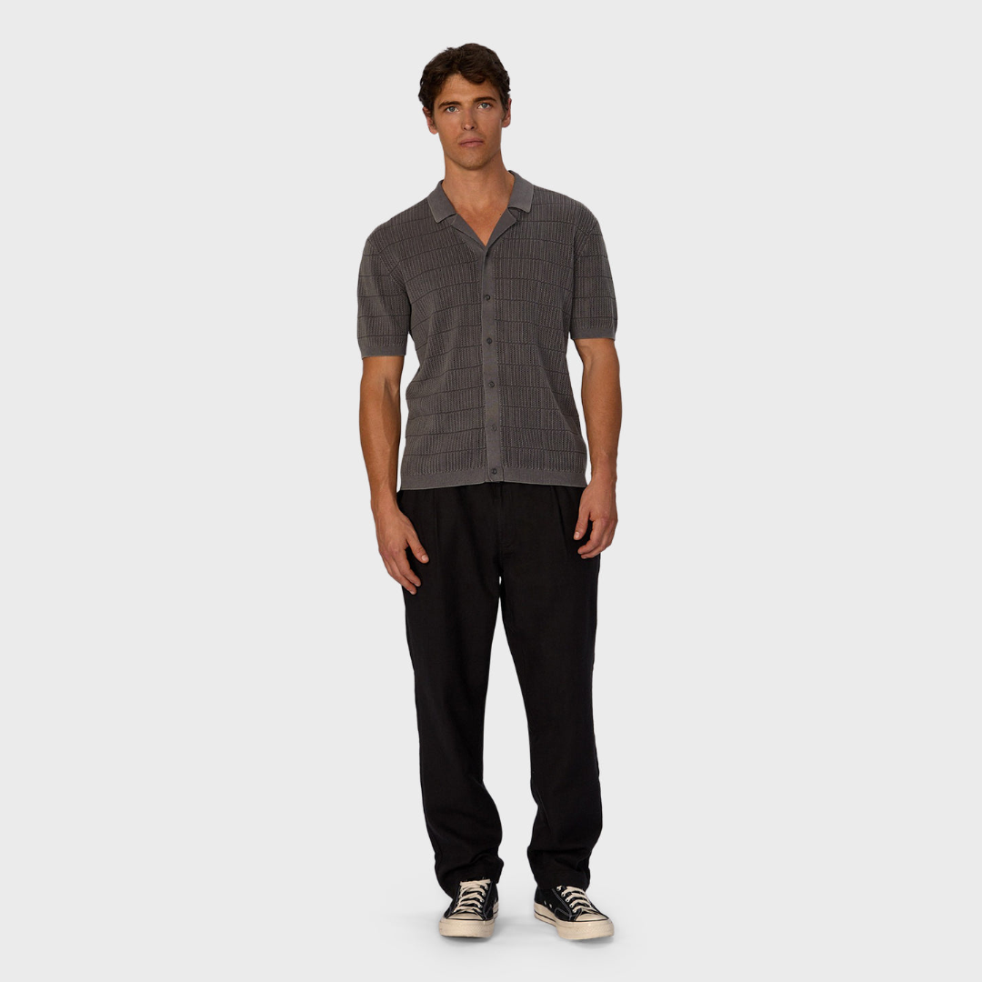 The Mallorca Pant | OD Black - supplier view 2