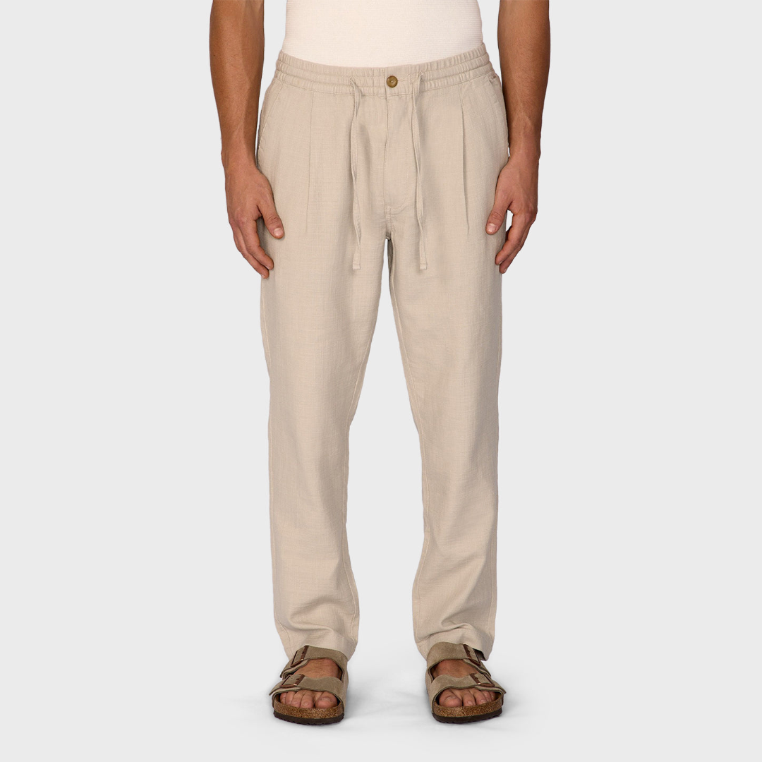 The Mallorca Pant | Stone - supplier view 1