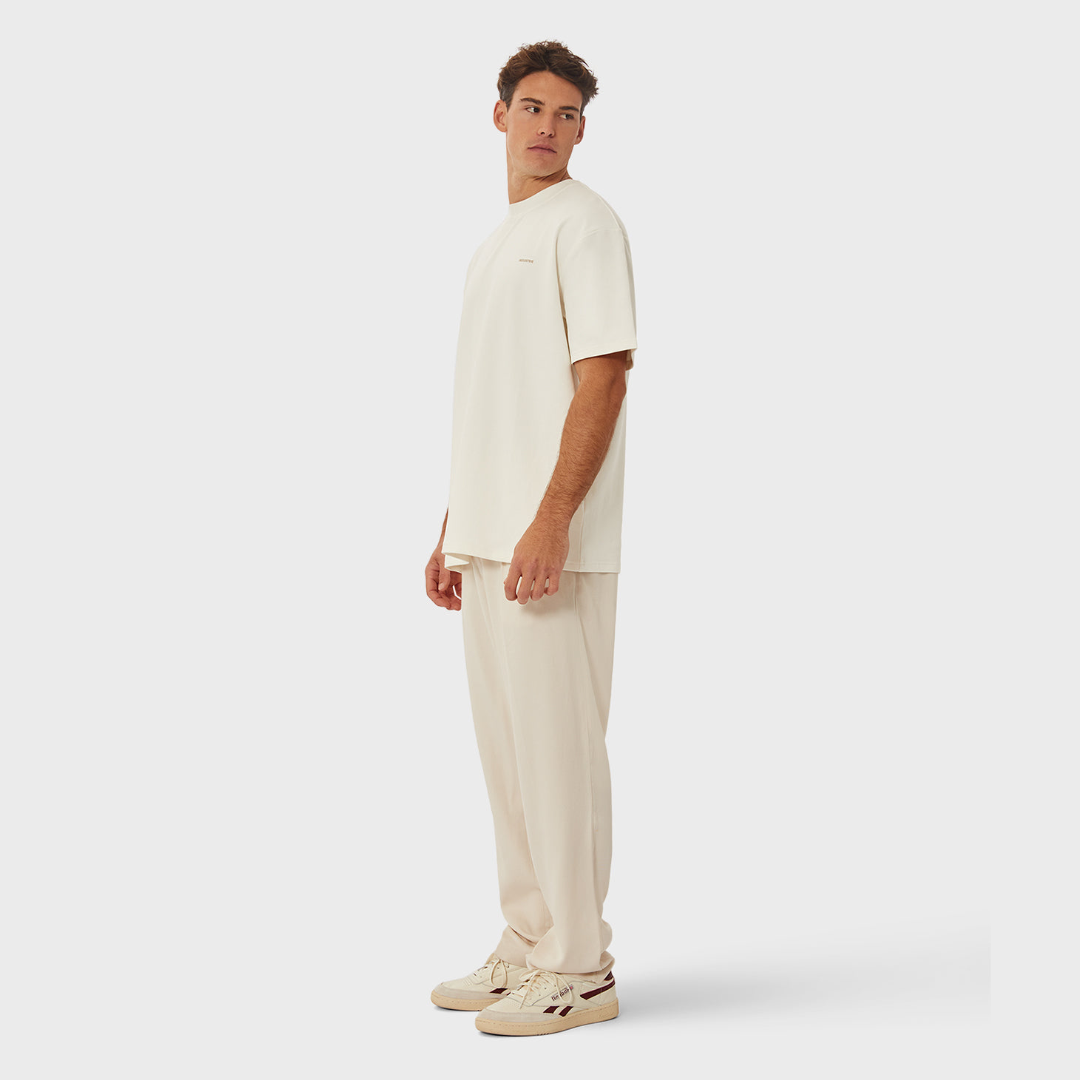 The Newport Tee | Chalk - supplier view 4