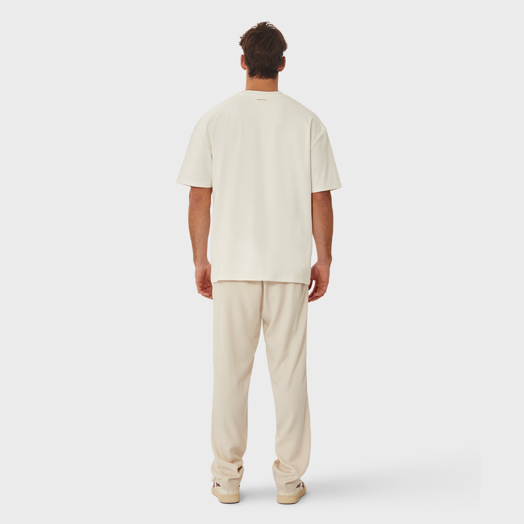 The Newport Tee | Chalk - supplier view 5