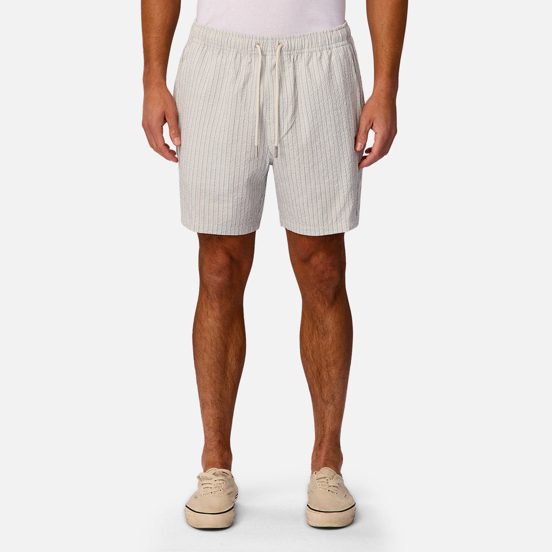 The Escala Swim Short in Blue Multi — official image 01