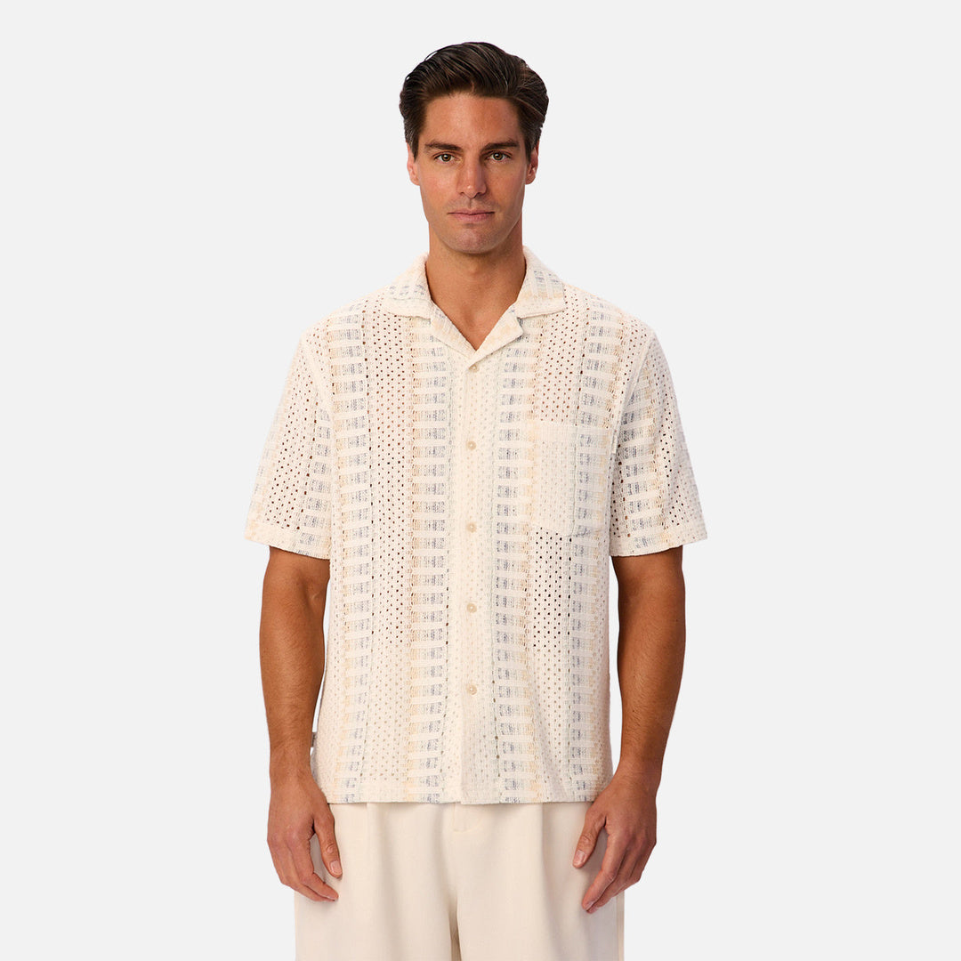 The Isles Short Sleeve Shirt in Multi — official image 01