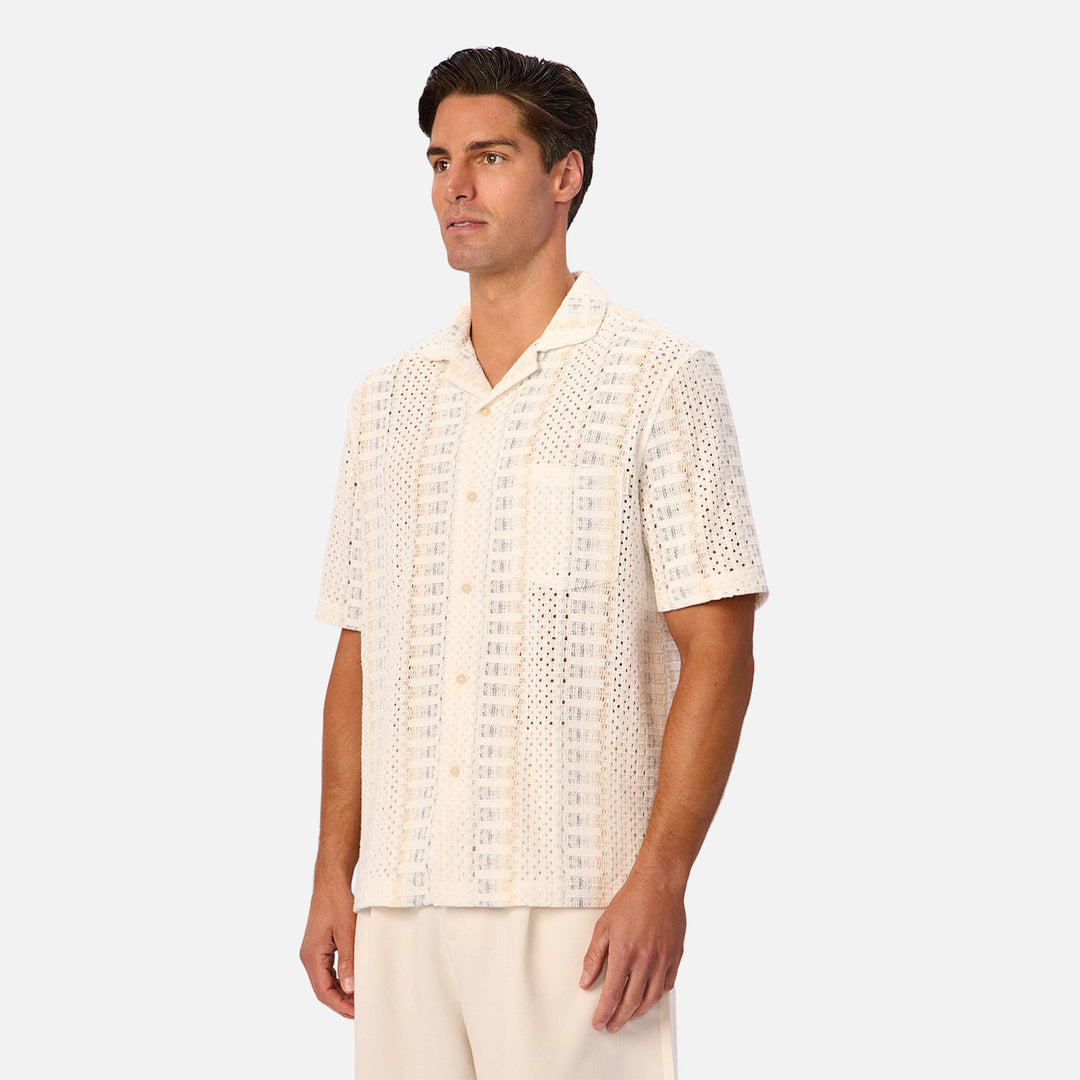 The Isles Short Sleeve Shirt in Multi — official image 04