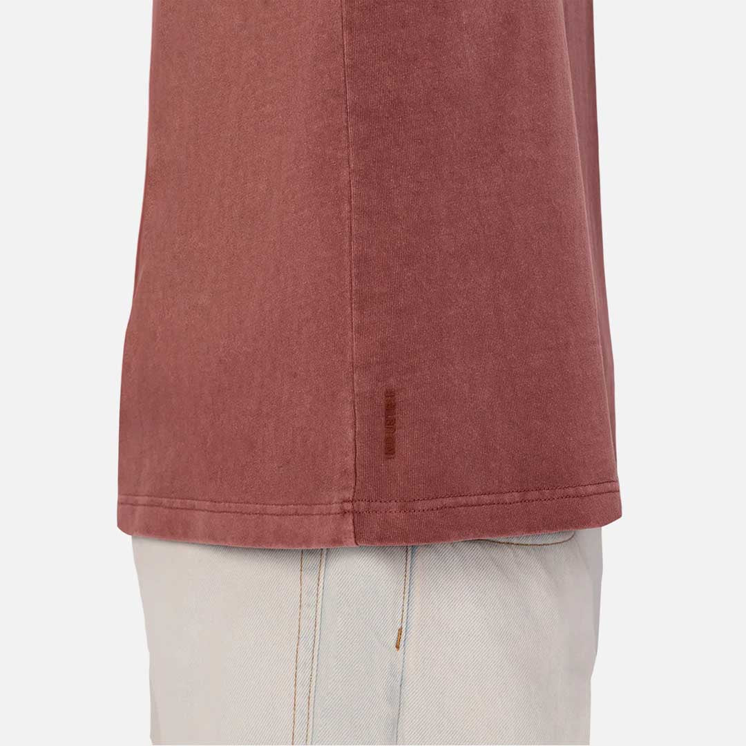 The Del Mar Tee | Oxblood
