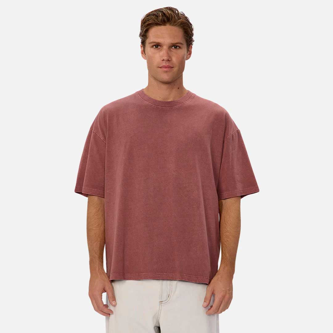 The Del Mar Tee | Oxblood