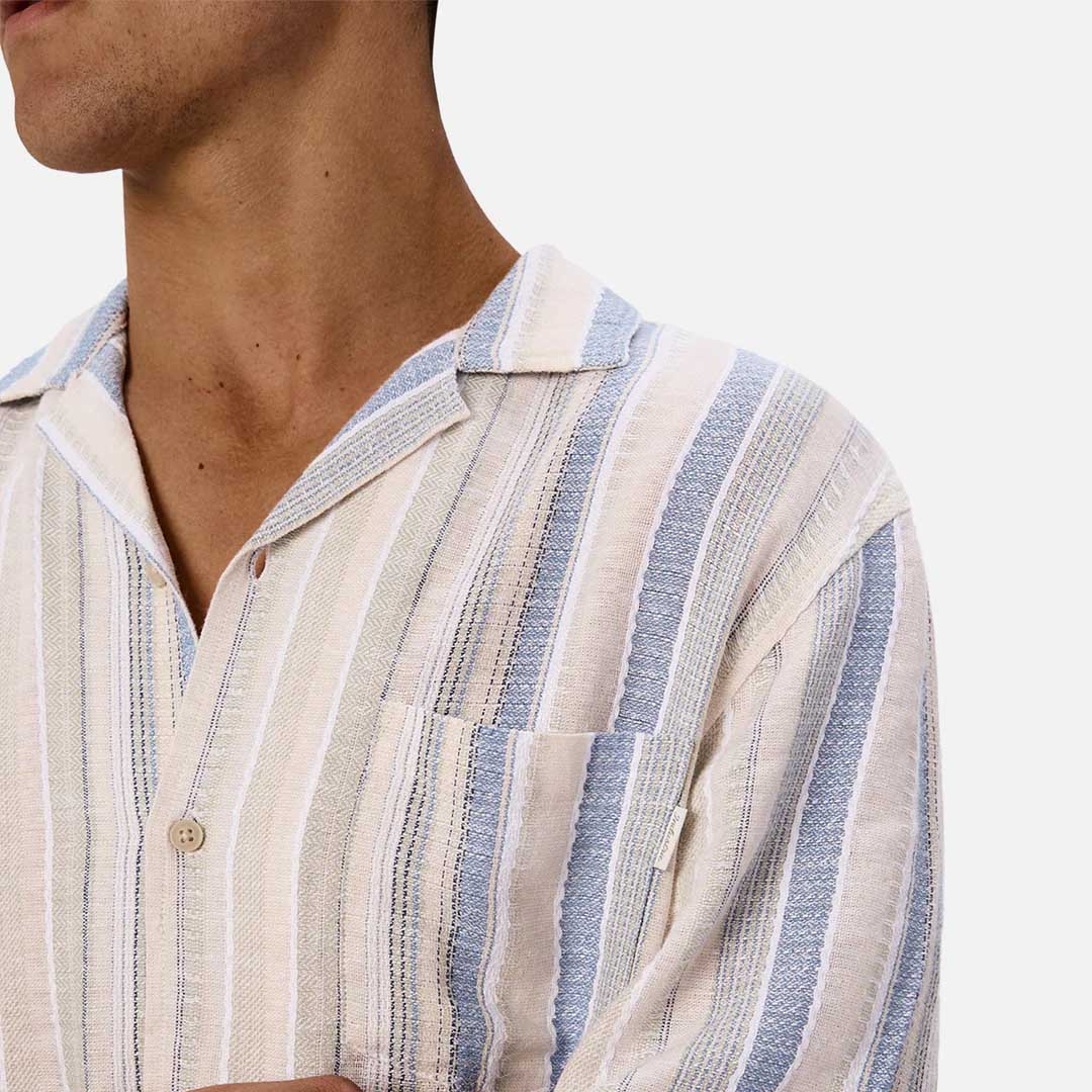 The Oakfield Shirt | Blue White