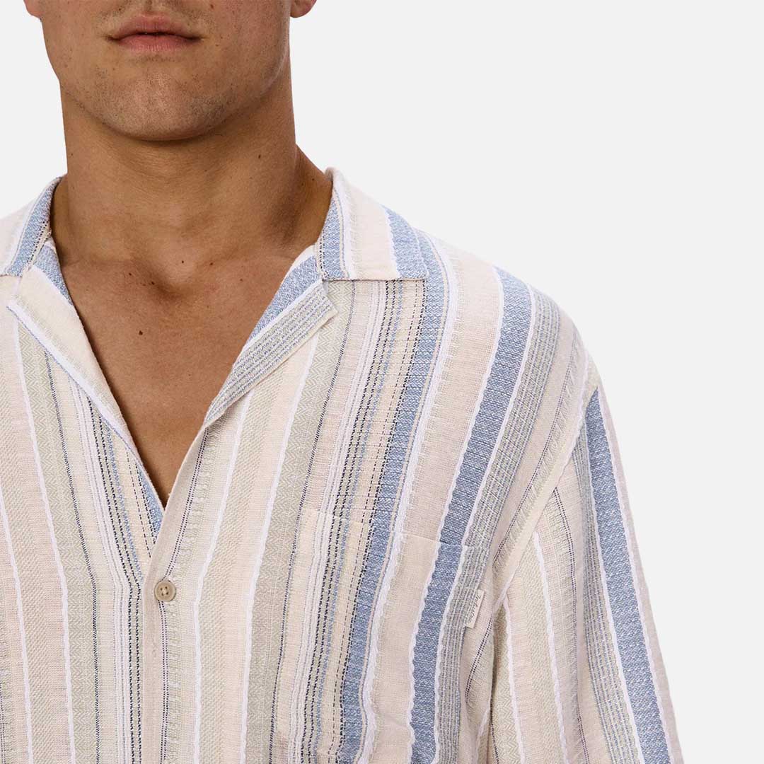 The Oakfield Shirt | Blue White