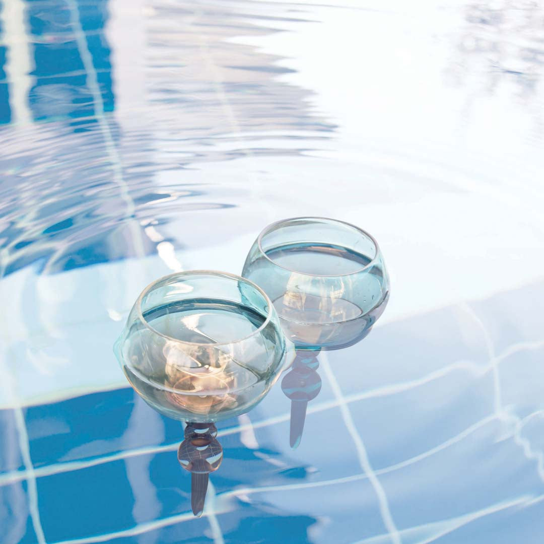 FLOATING WINE GLASS