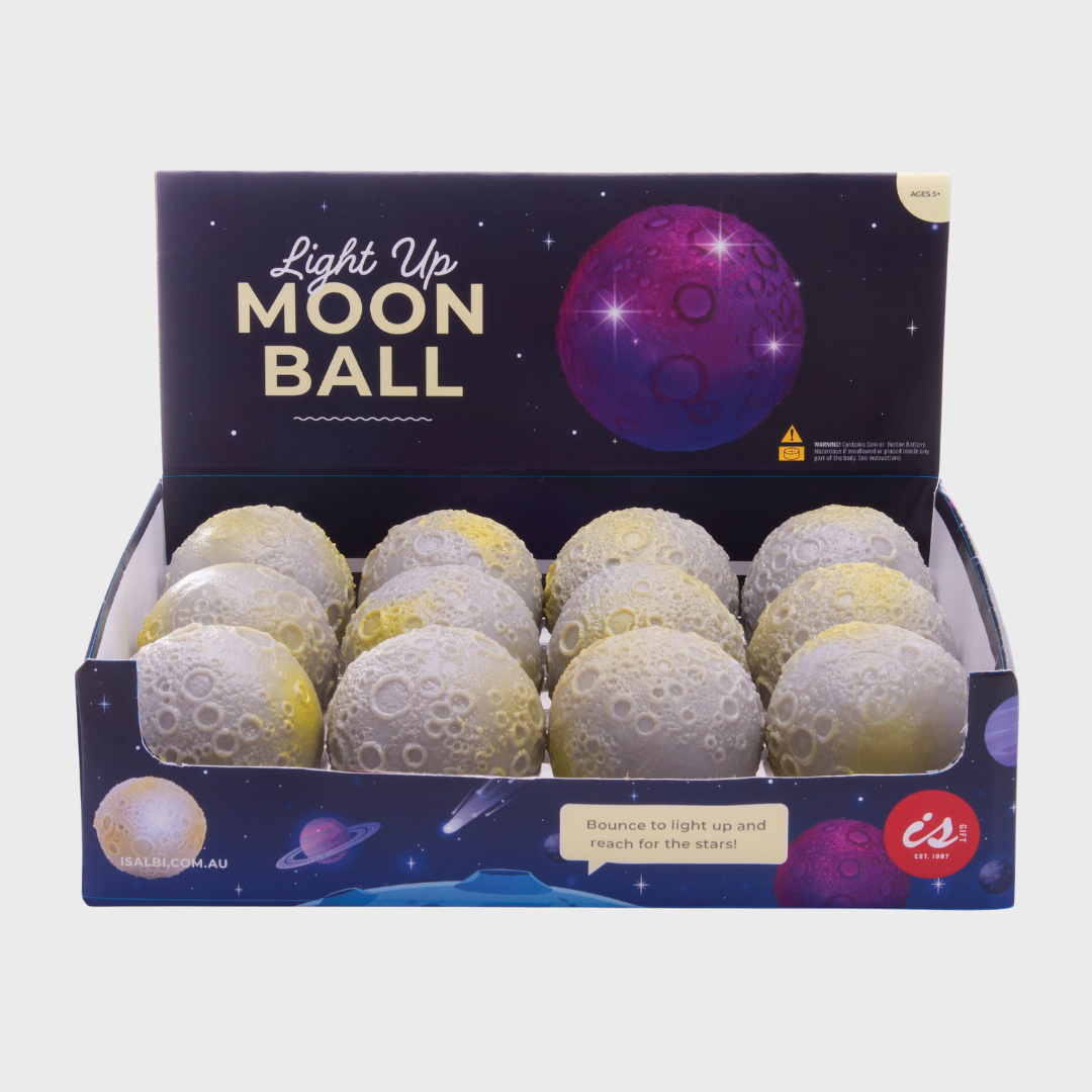 LIGHT UP MOON BALL | 7cm