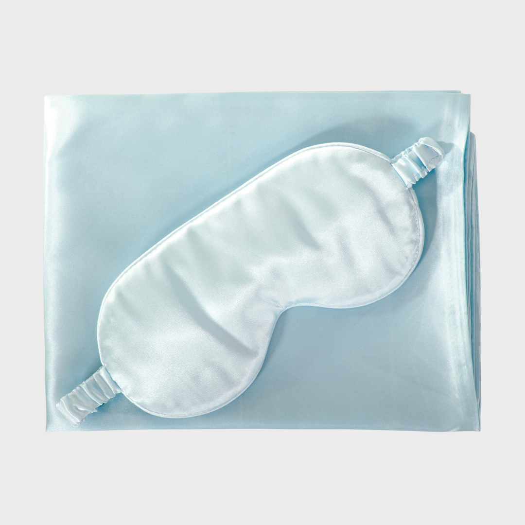 Satin Sleep Set | Blue
