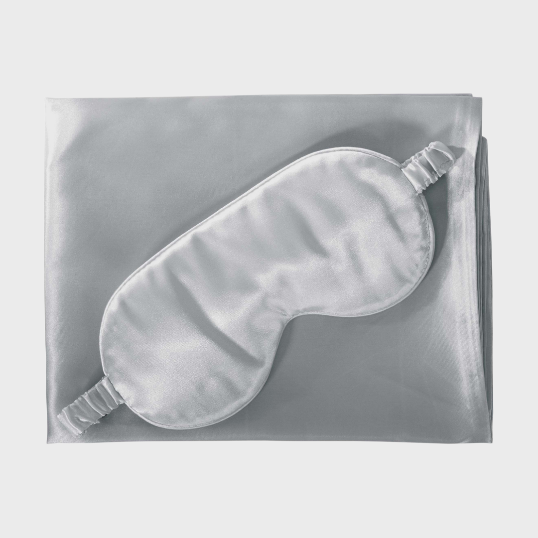 Satin Sleep Set | Grey