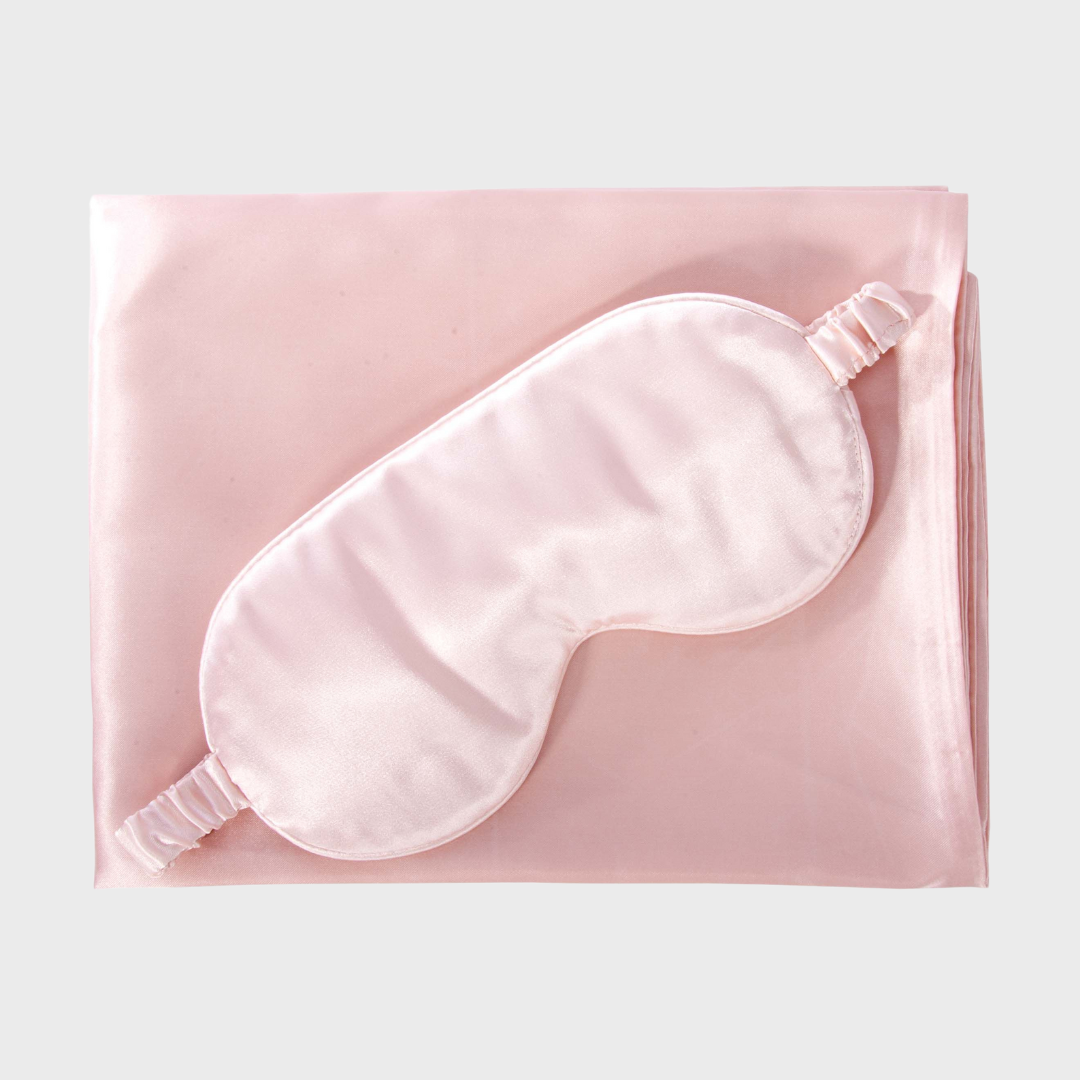 SATIN SLEEP SET | PINK