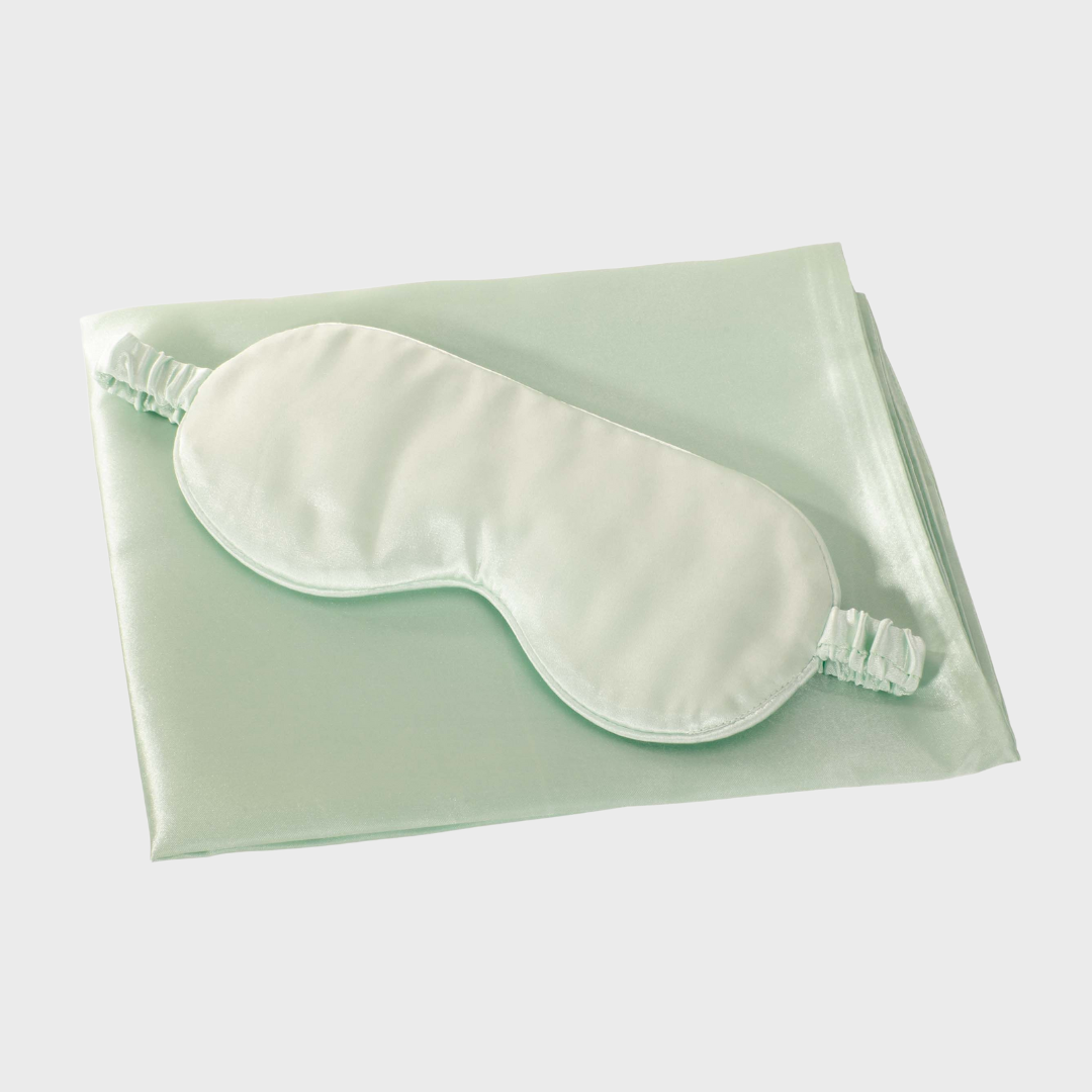 SATIN SLEEP SET | SAGE