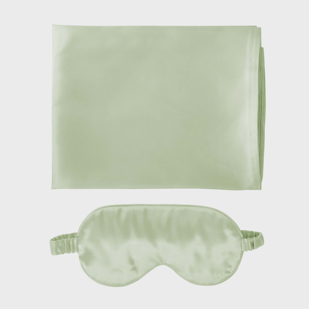 SATIN SLEEP SET | SAGE