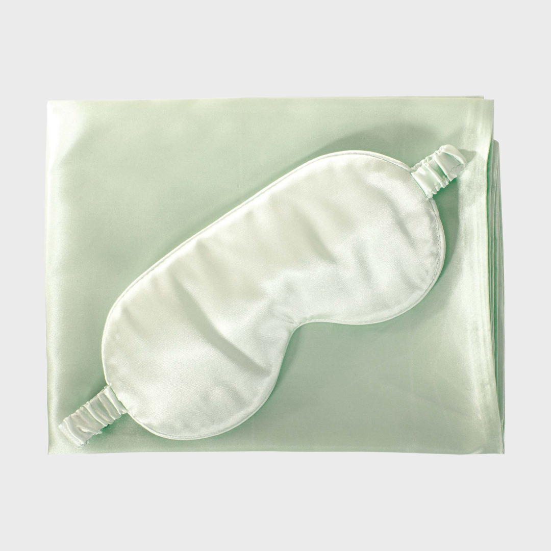 SATIN SLEEP SET | SAGE