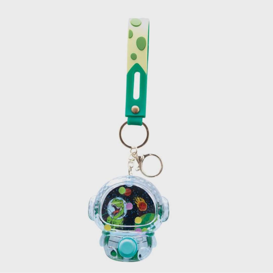 WATER FILLED GAMES KEYCHAIN | SPACEMAN