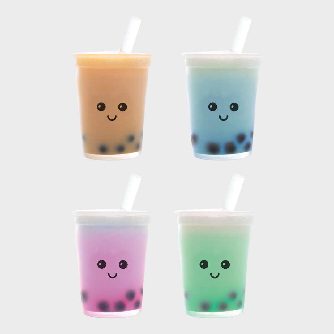 SQUISHY SQUASHY BUBBLE TEA | ORANGE