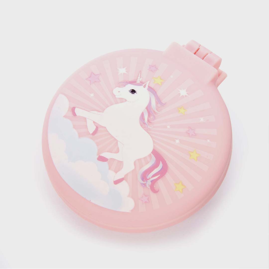 UNICORN HAIRBRUSH & MIRROR