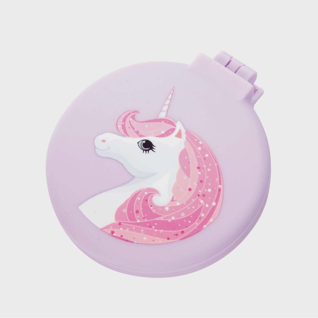 UNICORN HAIRBRUSH & MIRROR