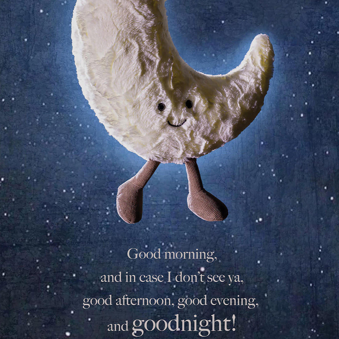 Amuseables Moon (Huge) | Cream