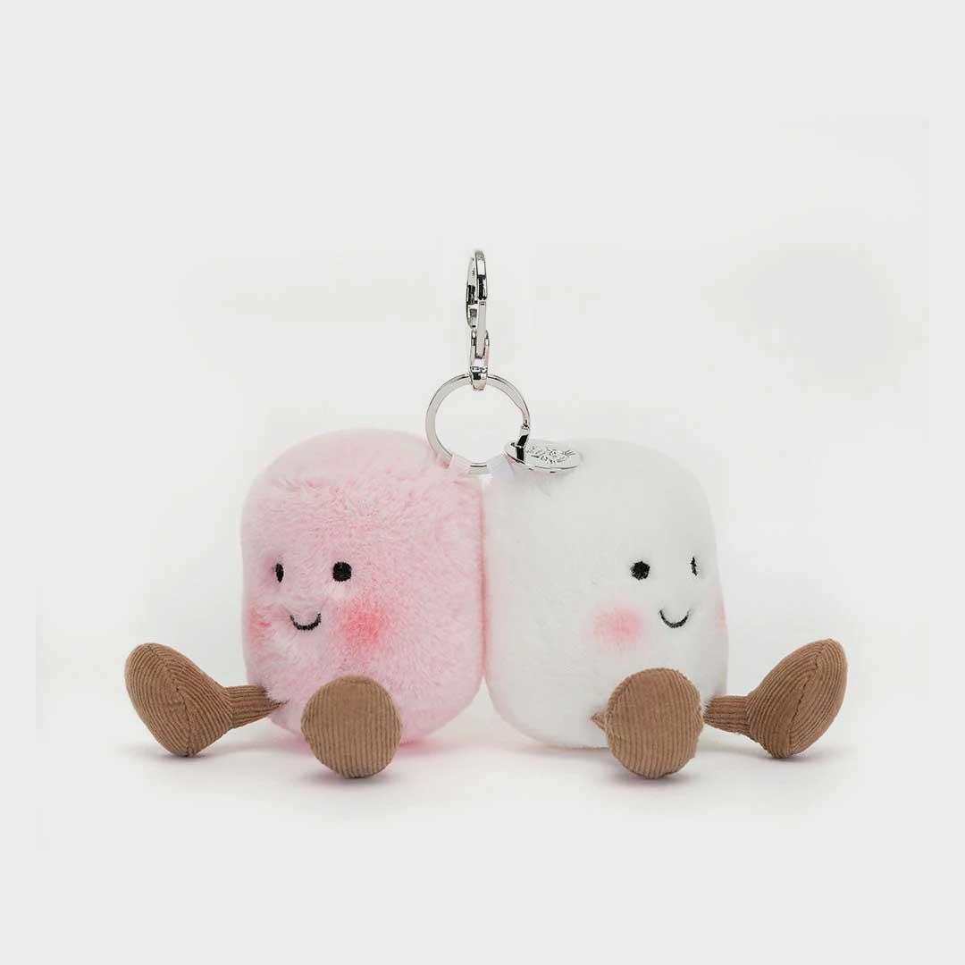 Amuseables Pair of Marshmallows Bag Charm