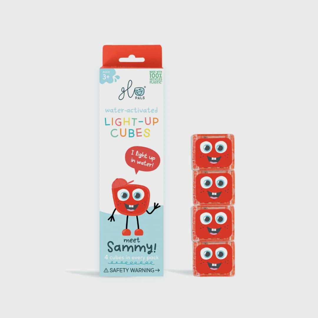 Glo Pal Cube Sammy | Red