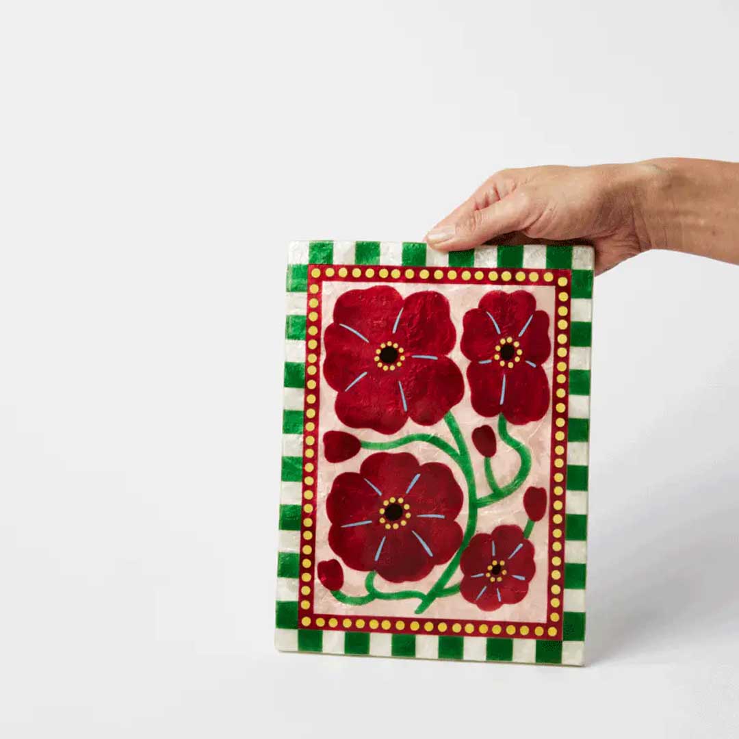 Bloom Nouveau | Wine Rectangle