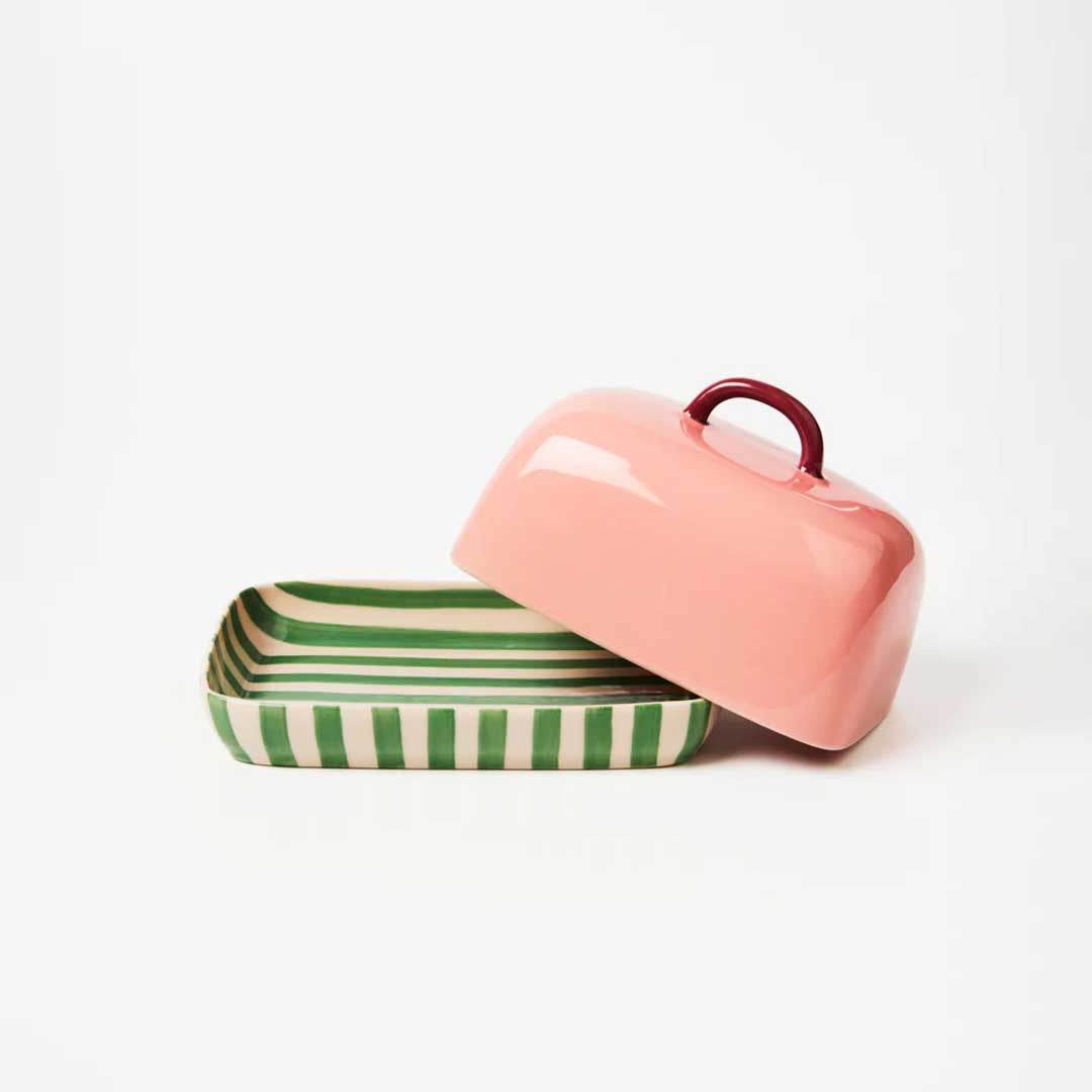 Bloomie Butter Dish | Pink