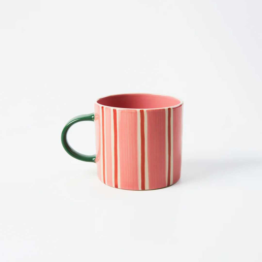 Bloomie Mug | Pink Stripe
