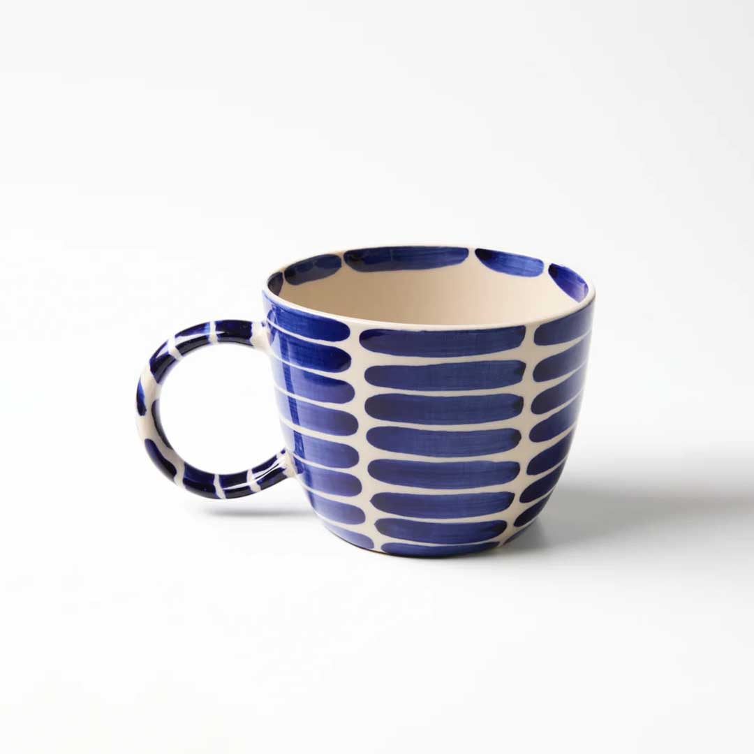 Boss Chino Mug | Blue Stripe