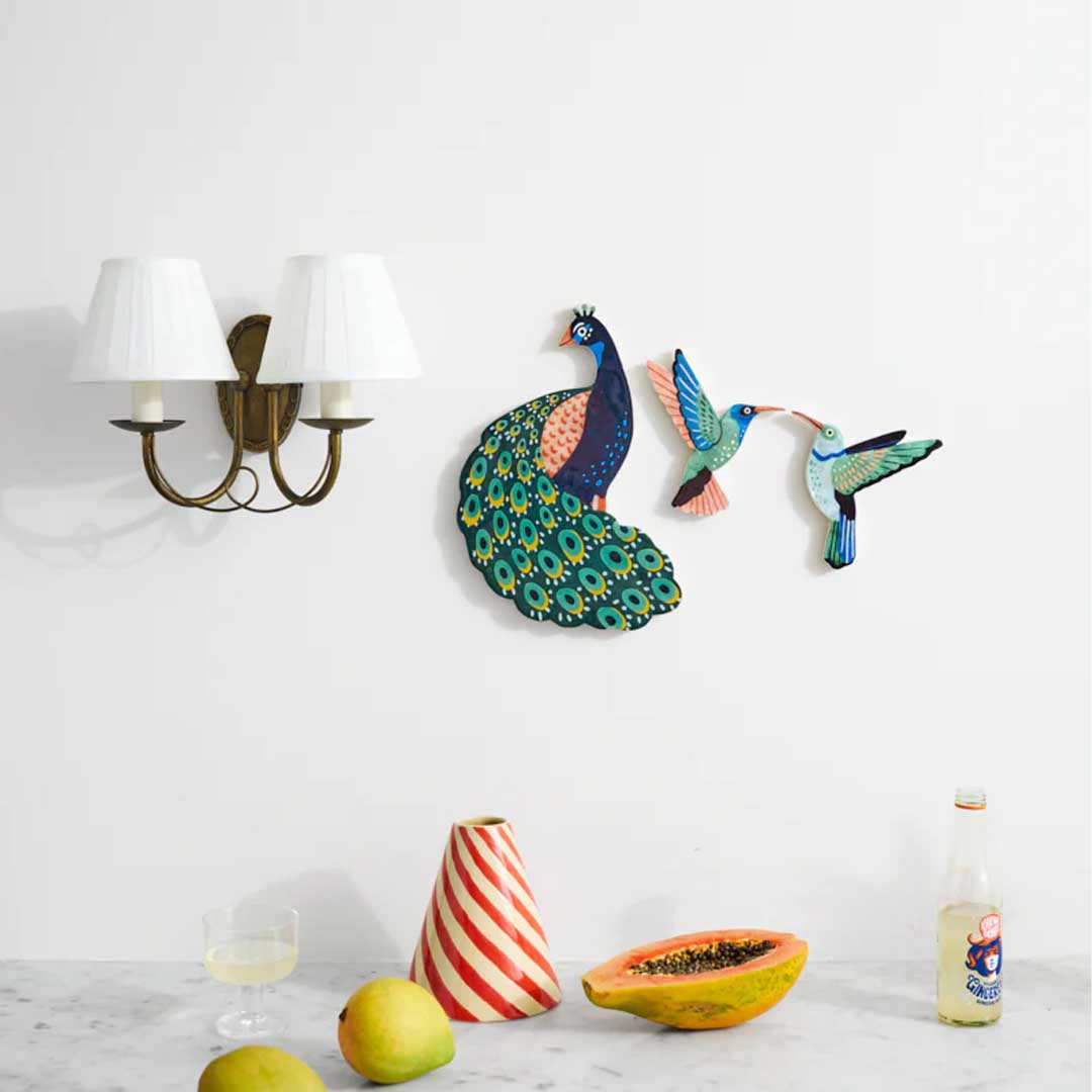 Canopy Peacock Wall Art