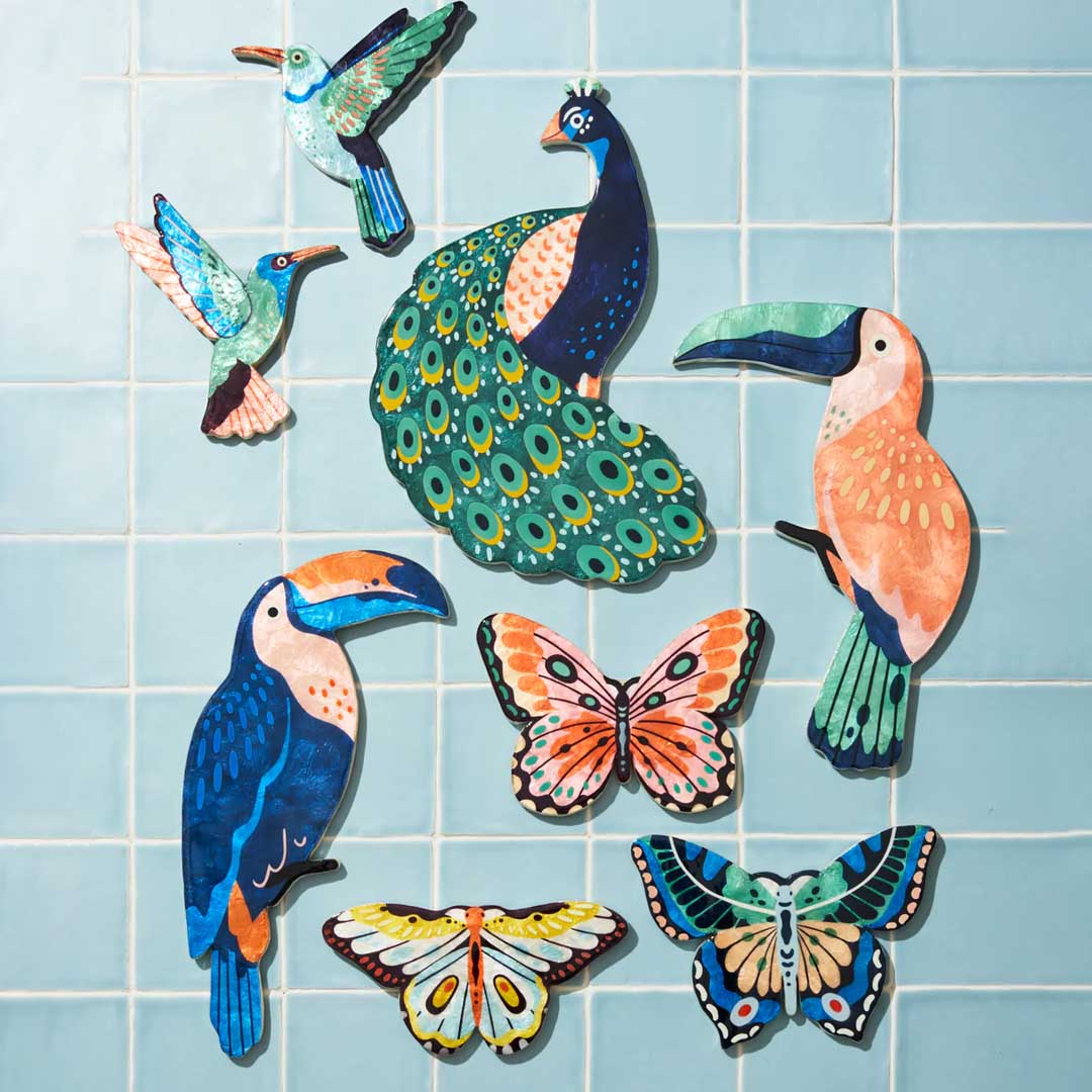 Canopy Peacock Wall Art