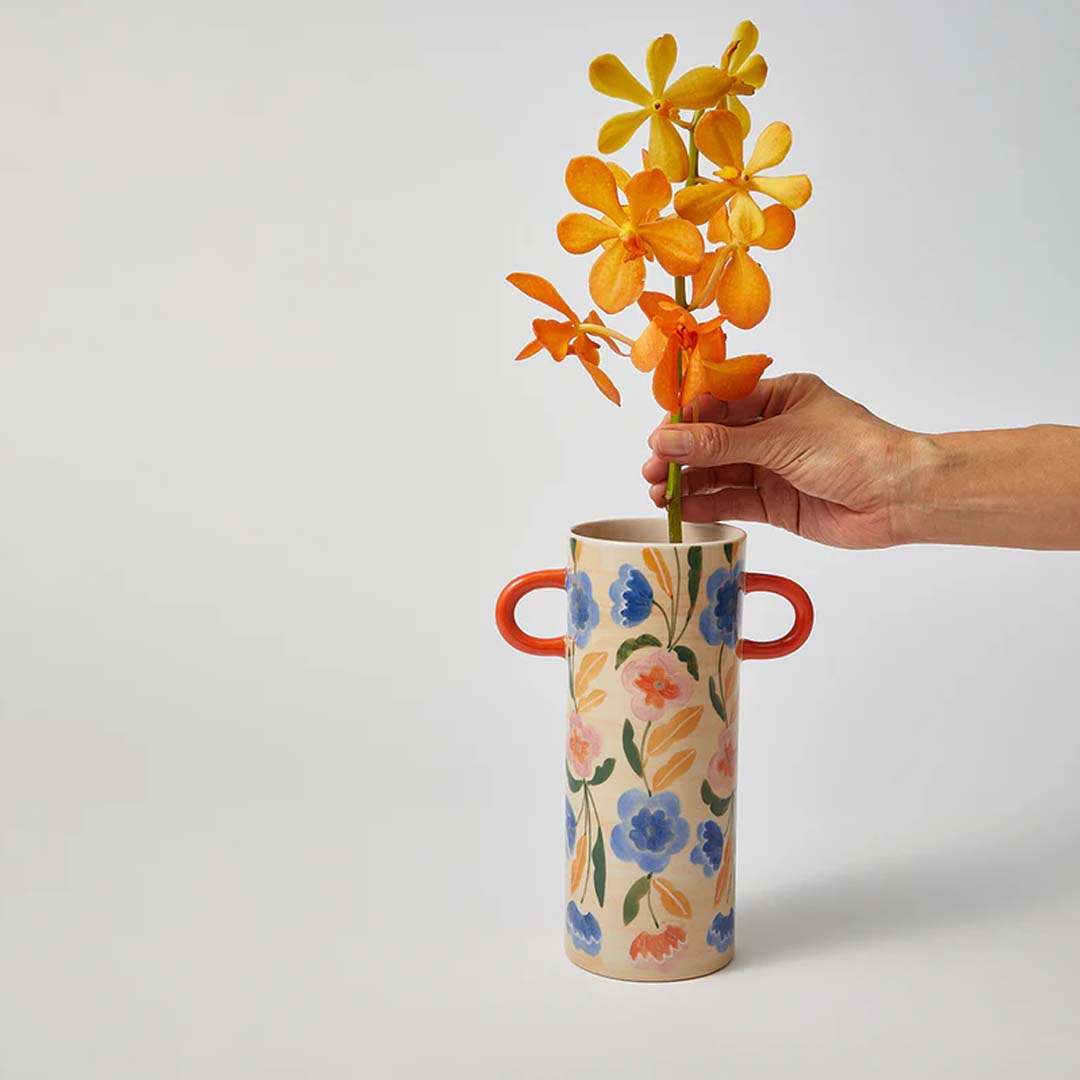 GRIFFE MULTI FLORAL TALL VASE