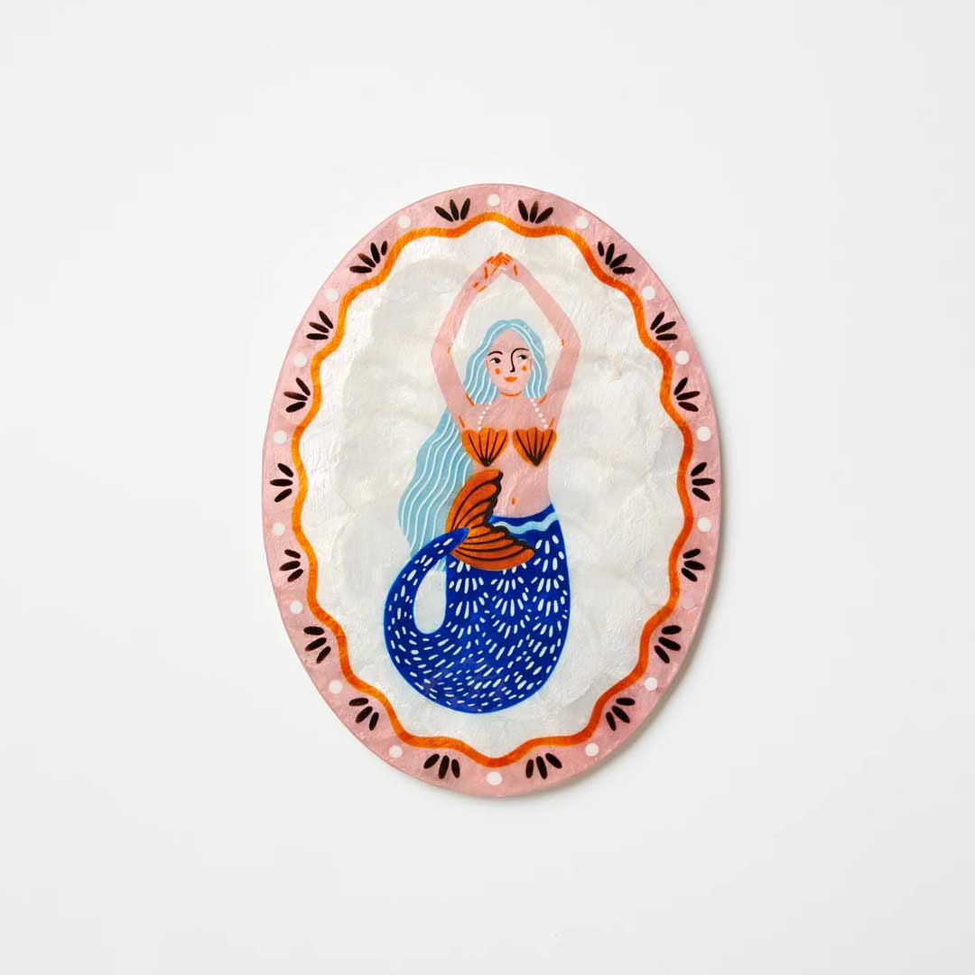 Mermaid Pearl Fan Tile