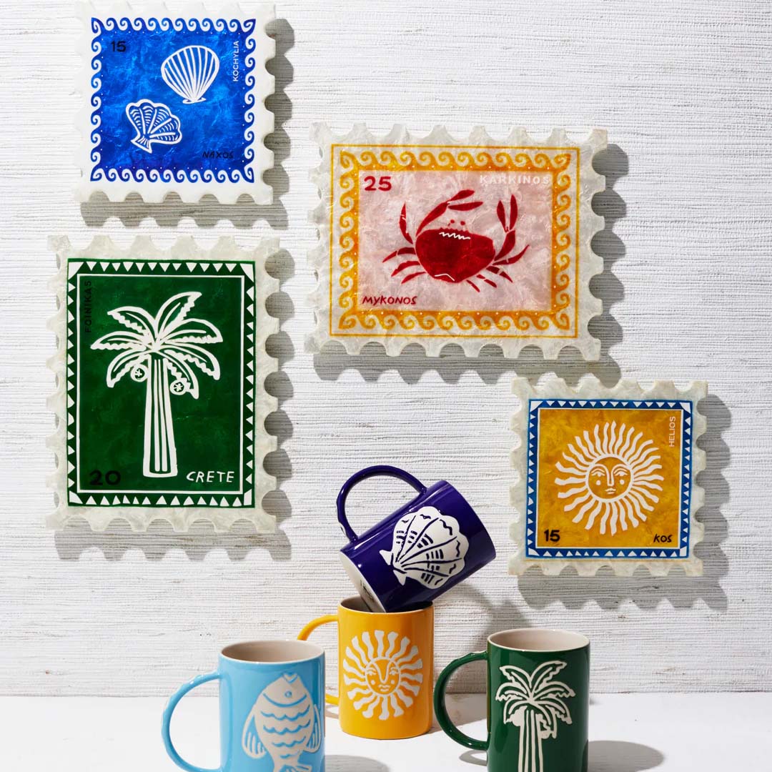 Sunroom Crab Stamp