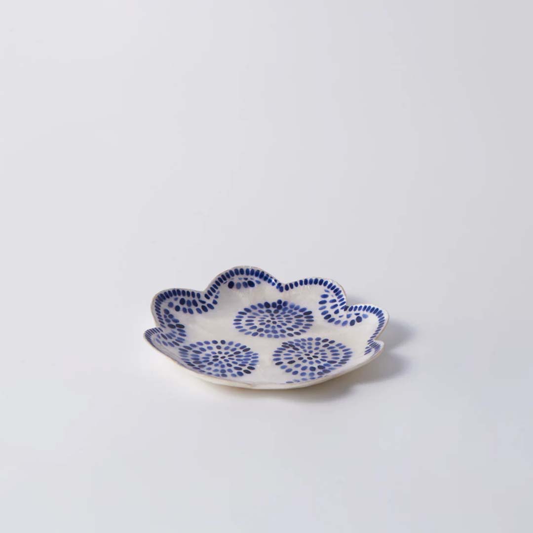 ATLANTIC CIRCLE DISH | BLUE