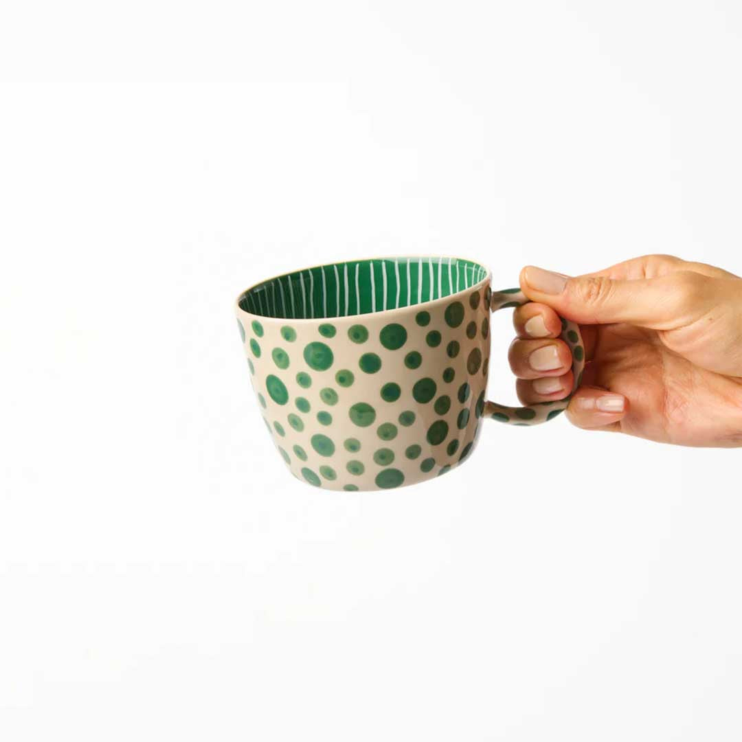 Chino Mug | Green Spot
