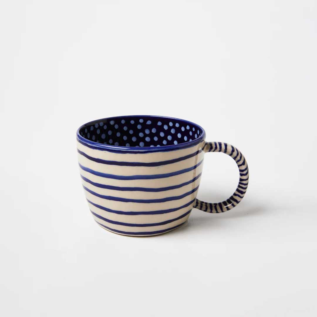 Chino Mug | Navy Lines