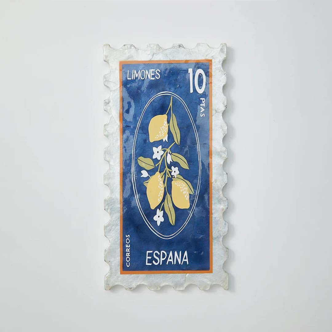 Fiesta Limones Stamp | Blue