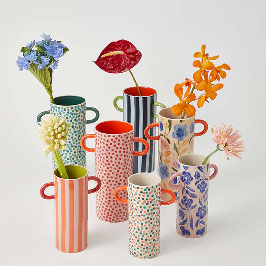 GRIFFE MULTI FLORAL TALL VASE