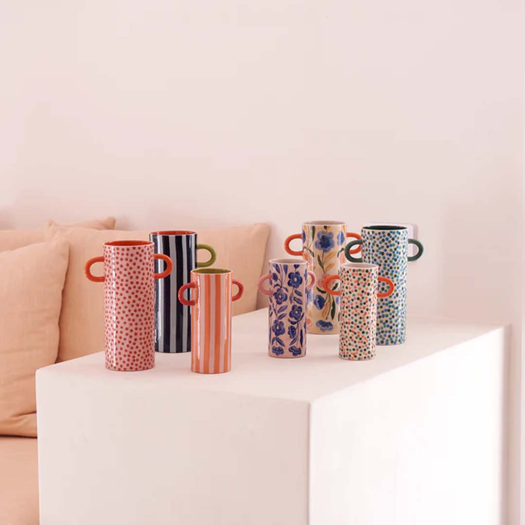 GRIFFE MULTI FLORAL TALL VASE