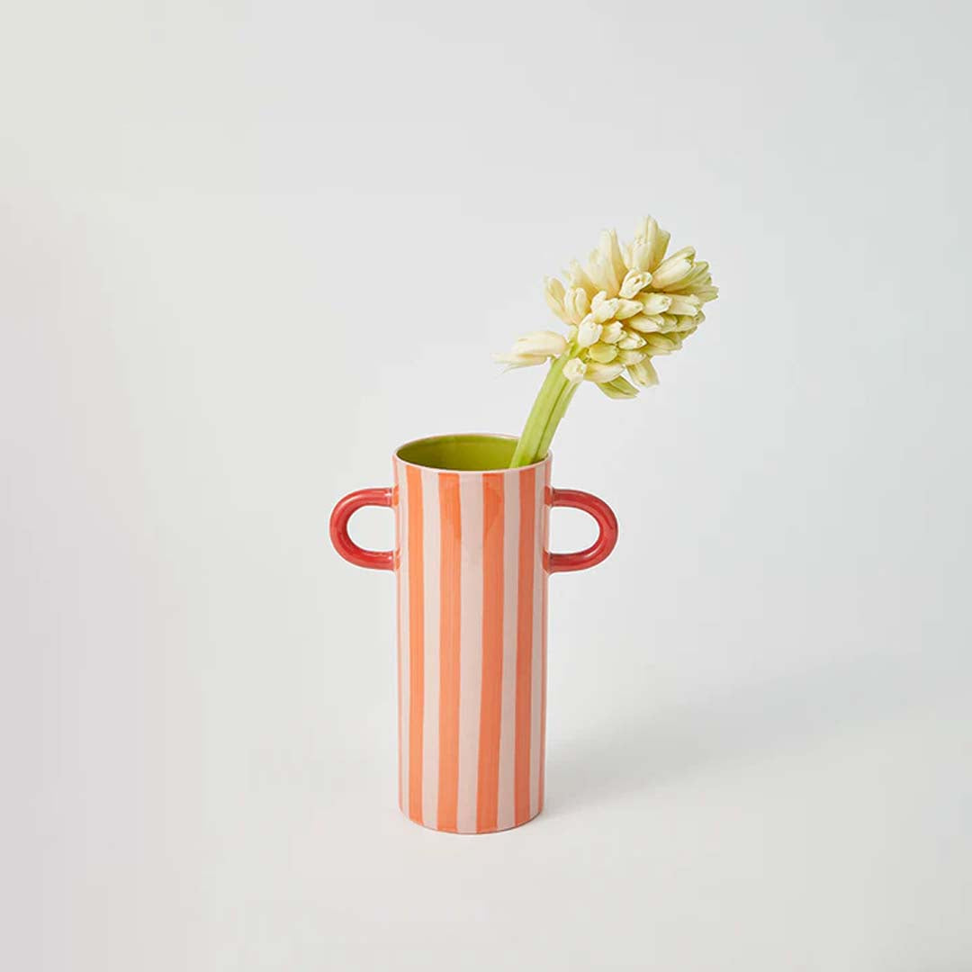 GRIFFE WARM STRIPE BUD VASE