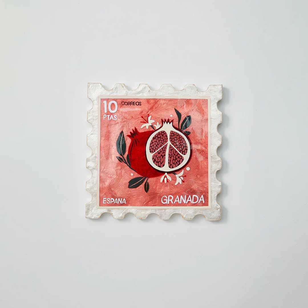 Pommegranate Stamp