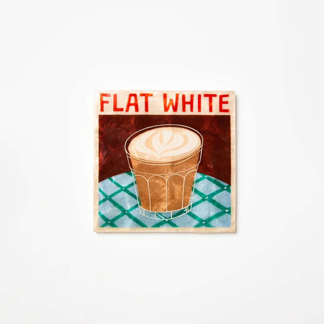 Barista Wall Art | Flat White