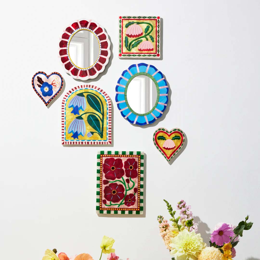 Bloom Nouveau Mirror | Wine