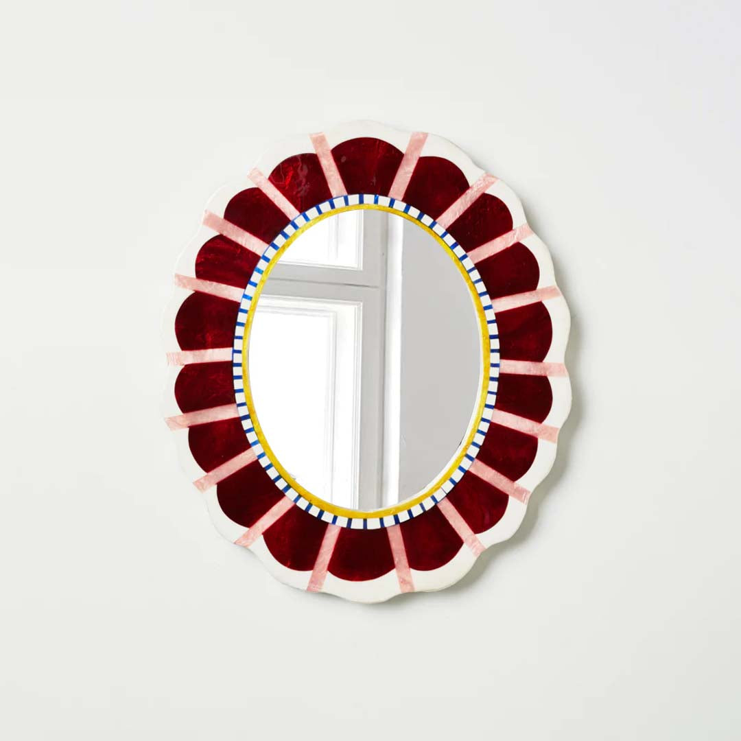 Bloom Nouveau Mirror | Wine