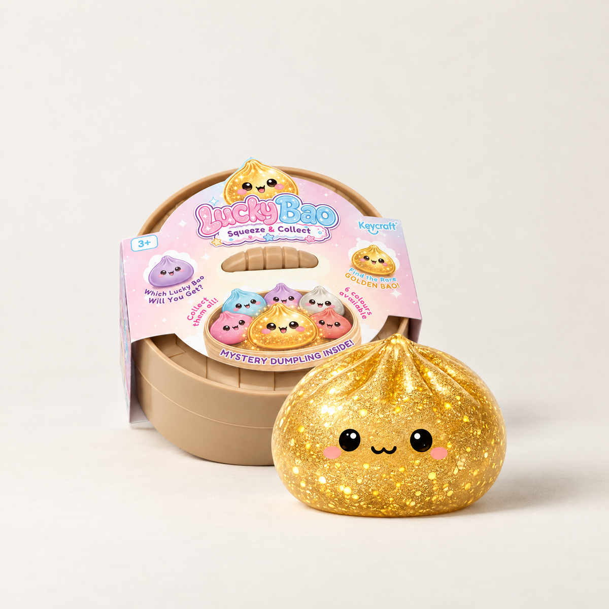 Lucky Bao Mystery Dumpling Squish | Large 10cm