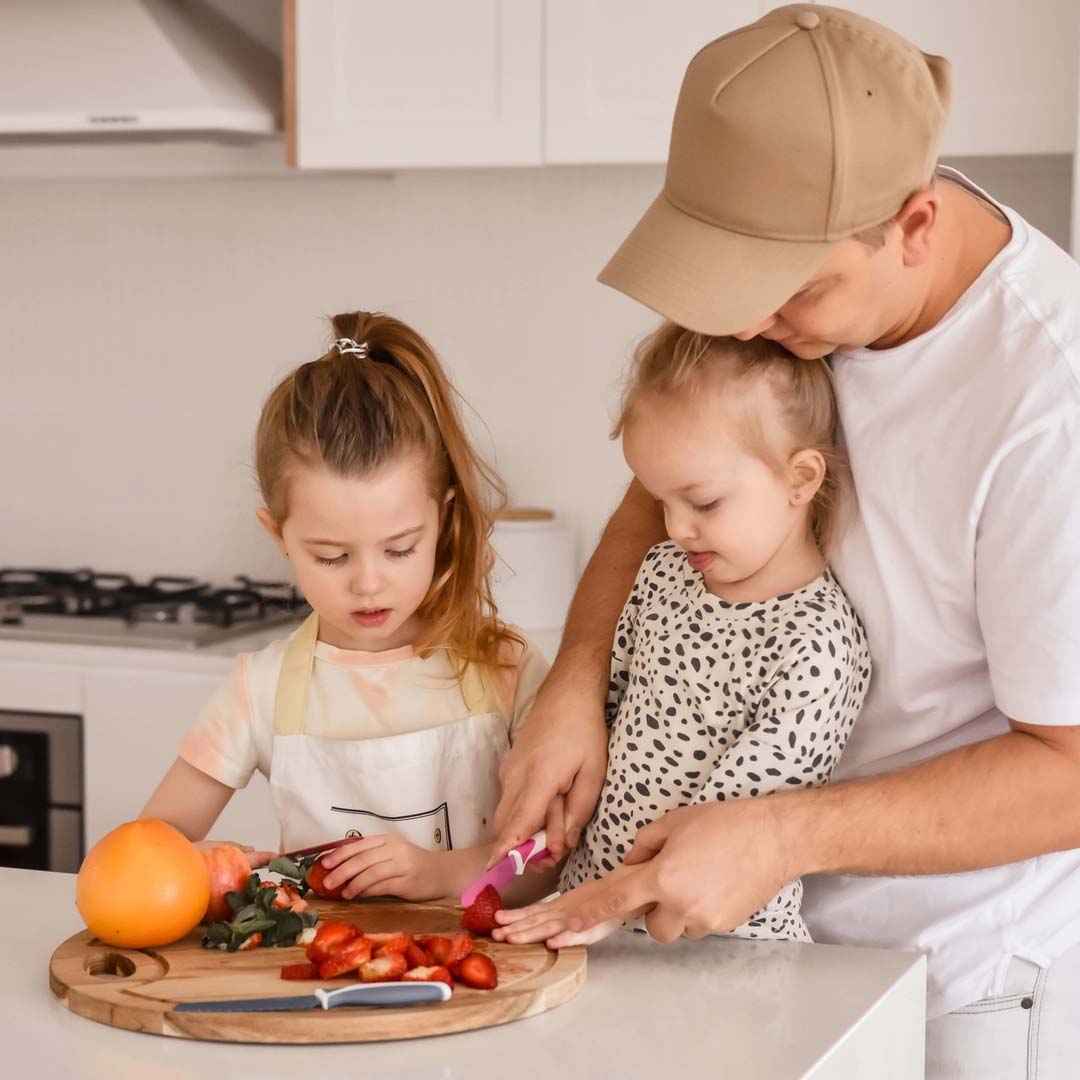 Kiddikutter Child Safe Knife | Dusty Pink